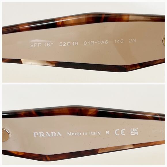 PRADA Brown Havana Brown Gradient Women Sunglasses - Picture 5 of 9